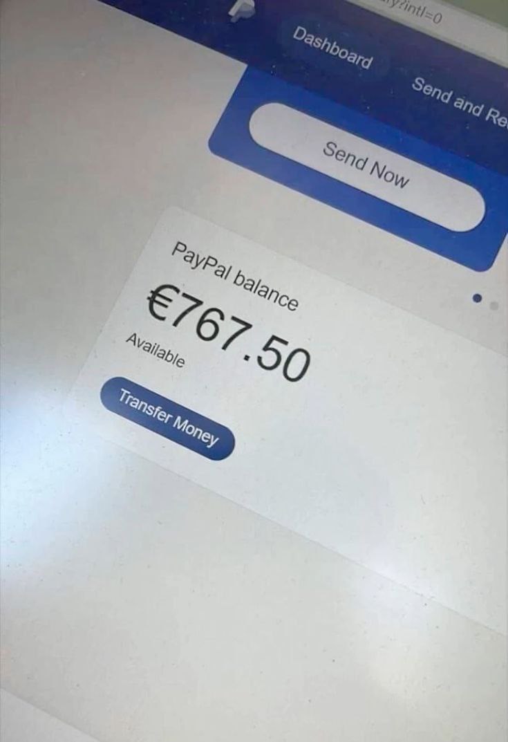 PayPal Account Balance